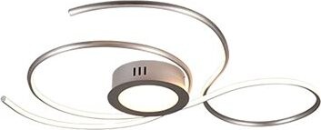 Trio Jive stropné LED svietidlo 48 W, 2700 – 6000 K, matný nikel
