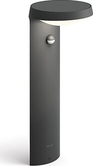 Philips Tyla IR vonkajšie stĺpikové LED svietidlo so senzorom 9 W 930 lm 40 cm antracit