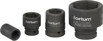 Fortum (4703046) hlavica nástrčná rázová, 3/4“, 46 mm, L 62 mm, CrMoV