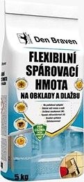 Den Braven Flexi škár. hmota na obklady a dlažbu sivá 2 kg 597570