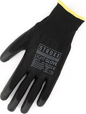 STROXX Pracovné rukavice STROXX ľahké čierne, veľkosť 11