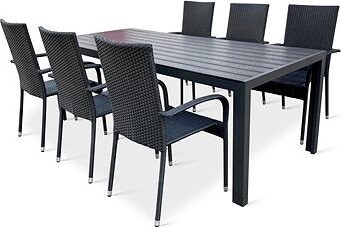 NOELA – Súprava záhradného nábytku VIKING XL / PARIS, 1 stôl + 6 stoličiek