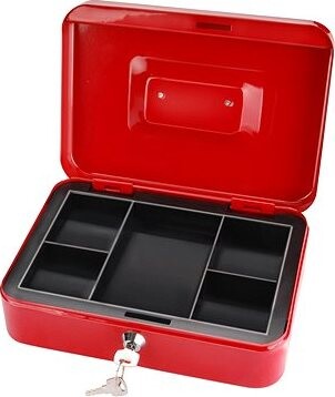 EXTOL CRAFT schránka na peniaze prenosná, 250 × 180 × 90 mm, 99012