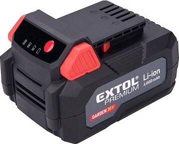 EXTOL PREMIUM batéria akumulátorová GARDEN20V, 20 V Li-Ion, 4000 mAh, 8895782