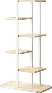 Flamenco Mystique Stojan na květiny 113 × 60 × 20 cm, bílo - hnědý