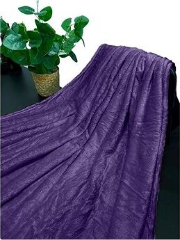 Kaptan Mikroflanelová deka 150 × 200 cm, tmavě fialová