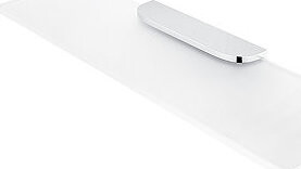 Nimco Polica do kúpeľne a sprchy 50 cm – sklo kov Nikau NK-30091B-50-26