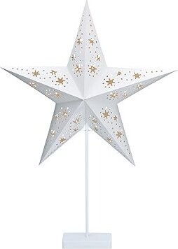 Solight LED vianočná hviezda stolná, 10× LED