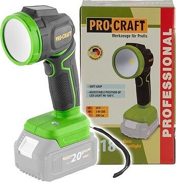 Procraft LED reflektor aku LL18bb (bez akumulátora a nabíjačky)