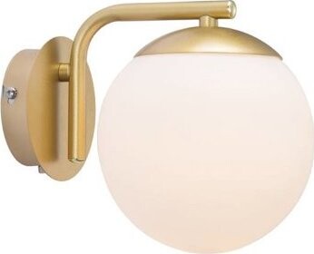 NORDLUX Nástenná lampička Grant, 145 × 164 × 207 mm, 40 W, mosadz