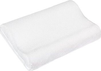 Bellatex Anatomický vankúš froté 2002/042 45 × 30 cm, svetlosivý