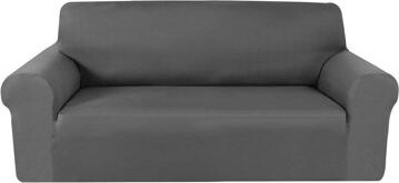 TEXTILOMANIE Napínací poťah na dvojmiestnu sedačku Avero, šedý