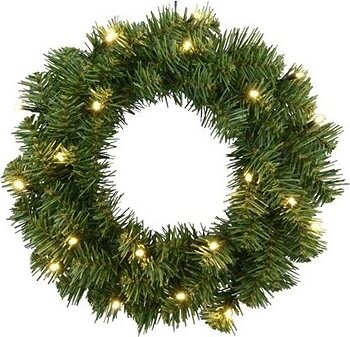 EGLO LED Vianočný veniec LED so senzorom, 38 cm