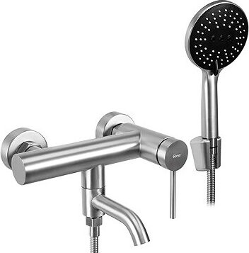 REA CLIF kúpeľňová batéria matná, brúsený nikel (REA-B6874)