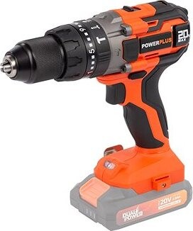 POWERPLUS Skrutkovač/vŕtačka AKU s príklepom 20 V LI-ION POWDP15200 (bez AKU)
