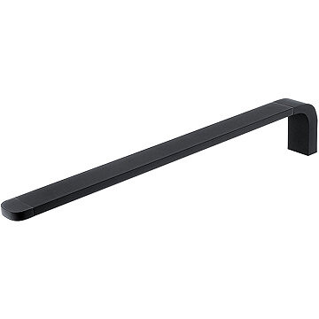 Nimco Držiak na uteráky 39 cm jednoramenný nehrdzavejúca oceľ – Nikau čierny NKC-30097-90
