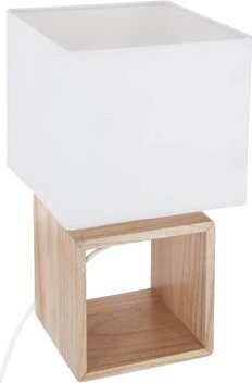 TEXTILOMANIE Stolová lampa POJO, biela