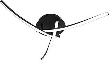 Brilagi – LED Stropné svietidlo STRIPES LED/24 W/230 V čierne