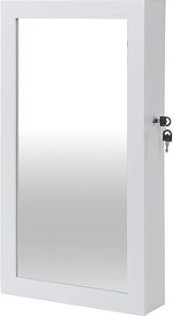 Houseland Závesná šperkovnica Kara, biela