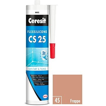 Ceresit Sanitárny silikón CS 25 Frappe, 280 ml