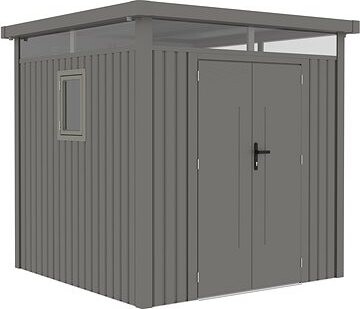 ROJAPLAST Domček záhradný ANNA B, sivý 222 × 230 × 230 cm