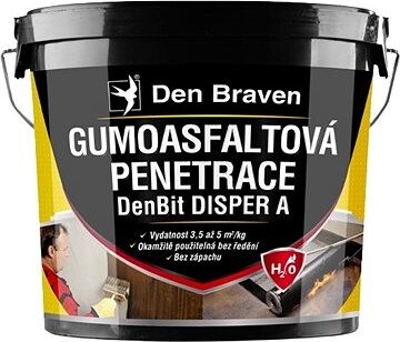 Den Braven Gumovo-asfaltová penetrácia DenBit DISPER A 10 kg