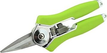 GARVIA Nožnice záhradné úzke s vrúbkami 160 mm bypass