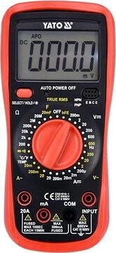 YATO Multimeter digitálny TRUE RMS YT-73083 (1× 9 V 6F22)