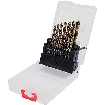 YATO Vrtáky na kov v sade HSS-COBALT 1 – 10 mm YT-41604