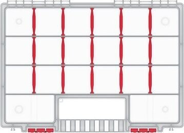 PROSPERPLAST Organizér na náradie NORT14 priehľadný