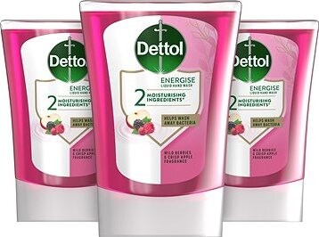 DETTOL Lesné ovocie náplň do bezdotyk. dávkovača 3× 250 ml