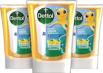 DETTOL Kids náplň do bezdotyk. dávkovača mydla Zabávač 3× 250 ml