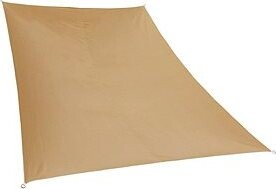 DIMENZA Plachta tieniaca, taupe 3 × 3 m