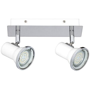 Rabalux – LED Kúpeľňové bodové svietidlo 2× GU10/4,5 W/230 V IP44
