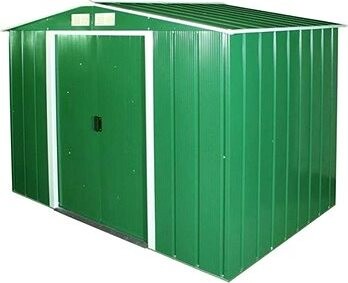 DURAMAX Domček záhradný TITAN ECO, zelený 191 × 262 × 182 cm