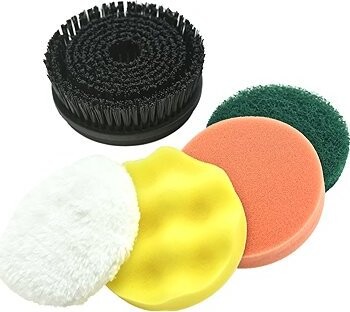 COMPASS Leštiaca sada 5 ks pre AKU leštičku 07265