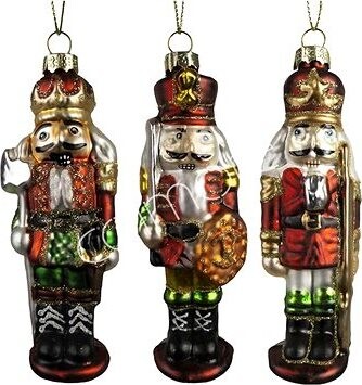 COLMORE BY DIGA Vianočné ozdoby súprava 3 ks luskáčikov