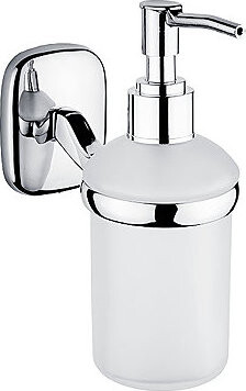 Nimco Simona chróm dávkovač mydla nehrdzavejúca oceľ – pumpička plast SI 7231C-P-26