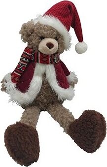 GOBA Vianočná dekorácia – sediaci medvedík, 69 cm