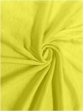 Kaptan Prestieradlo Jersey TOP 90 × 200 cm, žlté