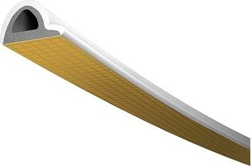Trelleborg tesnenie TLT do okien a dverí, profil P 6 B, 9 × 5,5 mm, biele, 2 × 3 m
