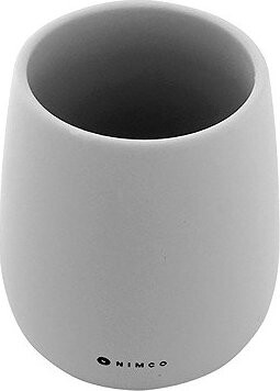 Nimco Držiak na kefky Tabo svetlo sivý – keramický pohárik TA 3158-04