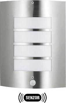 Vonkajšie svietidlo MEMPHIS so senzorom Nerez oceľ IP44