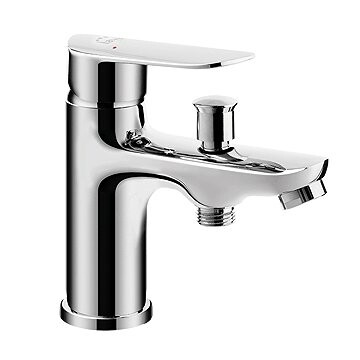 Laveo Appia stojanová vaňová batéria jednootvorová bez príslušenstva, chróm (BLP_01JD)