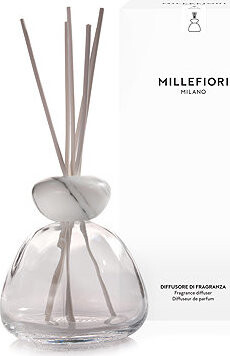 MILLEFIORI MILANO Air dizajn Marble White číre sklo 350 ml