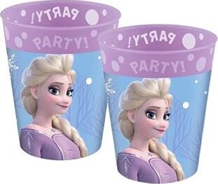 GODAN Plastový téglik frozen 2/ľadové kráľovstvo 250 ml, 2 ks