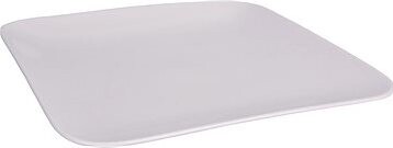 By inspire Plytký tanier Carré 26 cm, biely