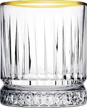 Pasabahce Elysia Gold Poháre na whisky, 0,21 l, balenie 4 ks