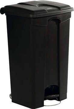 Gastro Plastový pedálový kôš 90 l, čierny