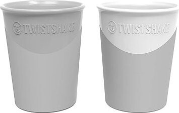 TWISTSHAKE Téglik 6m+ 2× 170 ml Pastelovosivý a biely